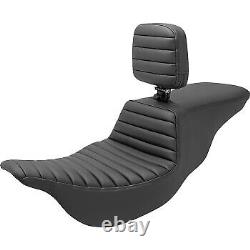 Saddlemen Tour Step-Up Seat Tuck N Roll with Backrest for 08-23 Touring