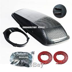 Single 6x9 Speaker Lids CVO Style W Seal For 2014up HD Harley Touring Saddlebags