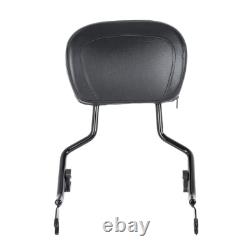 Sissy Bar Backrest Luggage Rack Docking Fit For Harley Touring Models 2014-Up US