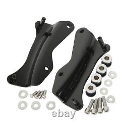 Sissy Bar Backrest Luggage Rack Docking Fit For Harley Touring Models 2014-Up US