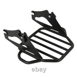 Sissy Bar Backrest Luggage Rack Docking Kit For Harley Touring Models 2014-2023