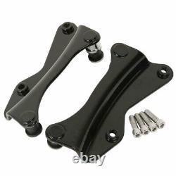 Sissy Bar Backrest Luggage Rack Docking Kit For Harley Touring Models 2014-2023