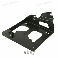 Solo Seat Tour Pak Luggage Rack Mount Fit For Harley Touring Road King 2014-2018