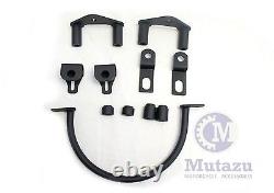 Sportster Saddlebag Conversion Brackets for Using Harley Touring hard bags 04-14