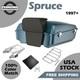 Spruce Chopped Tour Trunk Pack Luggage Fits Harley Street Road King 1997+