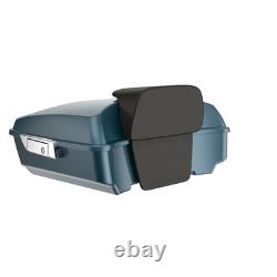 Spruce Chopped Tour Trunk Pack Luggage Fits Harley Street Road King 1997+
