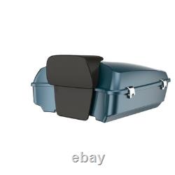 Spruce Chopped Tour Trunk Pack Luggage Fits Harley Street Road King 1997+