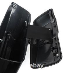 Stretched Extended Hard Saddlebag for Harlay Touring Electra Road Glide 2014-UP