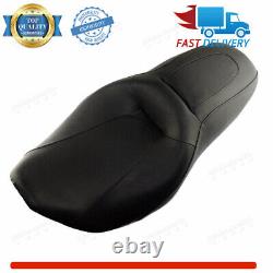 Sundowner Comfort Leather Seat Fit For Harley Touring Street Glide Road King YM