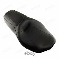 Sundowner Comfort Leather Seat Fit For Harley Touring Street Glide Road King YM