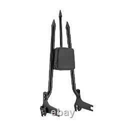 Tall Detachabale Backrest Sissy bar For Harley 97-08 Touring Electra Glide FLHR