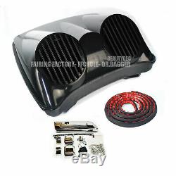 Tour Pack Tourpack Dual 8 Inch Speaker Lid With Bottom Seal For Harley HD 2014 Up