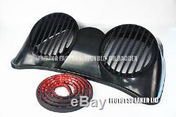 Tour Pack Tourpack Dual 8 Inch Speaker Lid With Bottom Seal For Harley HD 2014 Up