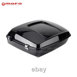 Tour Pack Trunk Backrest For Harley Electra Street Road Glide Roadking 2014-2023