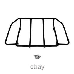 Tour Pak Pack Luggage Top Rack Black Fit For Harley Touring Chopper Razor