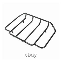 Tour Pak Pack Luggage Top Rack Black Fit For Harley Touring Chopper Razor