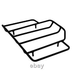 Tour Pak Pack Luggage Top Rack Black Fit For Harley Touring Chopper Razor