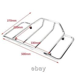 Tour Pak Pack Luggage Top Rack Black Fit For Harley Touring Chopper Razor