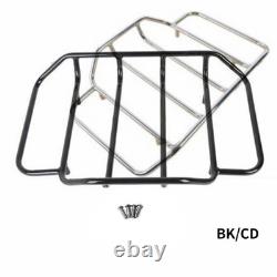 Tour Pak Pack Luggage Top Rack Fit For Harley Touring Chopped Tour Pak