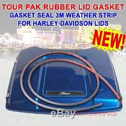 Tour Pak Rubber LID Gasket Seal For Harley-davidson Lids Weather Strip 53415-06