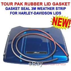 Tour Pak Rubber LID Gasket Seal For Harley-davidson Lids Weather Strip 53415-06