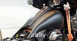 Touring Stretched Extended Gas Tank Shrouds 2008-21 Flh 6 Gallon