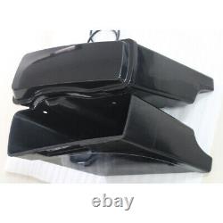 Unpainted 5 Stretched Extended Hard Saddlebags For Harley Touring 1993-2013 94