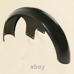Unpainted 6 Front Fender Fit For Harley 26 Wheel Bagger Touring Street Glide