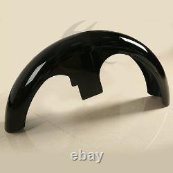 Unpainted/Painted 21'' 23'' 26'' 30'' Wheel Wrap Front Fender For Harley Touring