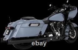 VH 4.5in Torquer 450 Slip On Muffler Black Harley Tour Glide Ultra Classic 95-96