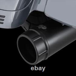 VH 4.5in Torquer 450 Slip On Muffler Black Harley Tour Glide Ultra Classic 95-96