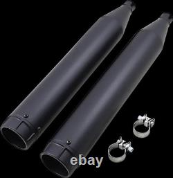 VH 4.5in Torquer 450 Slip On Muffler Black Harley Tour Glide Ultra Classic 95-96