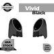 Vivid Black 6.5 Inch Speaker Pods Fits For Advanblack & Harley King Tour Pack