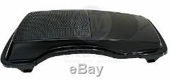 Vivid Black 6 x 9 Saddlebag Speaker Lids for Harley Touring models FLTR FLHR