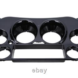 Vivid Black Batwing Inner Fairing For 96-13 Harley Touring Electra Street Glide