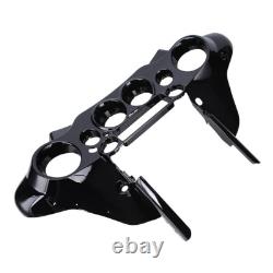 Vivid Black Batwing Inner Fairing For 96-13 Harley Touring Electra Street Glide