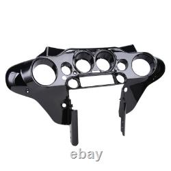 Vivid Black Batwing Inner Fairing For 96-13 Harley Touring Electra Street Glide