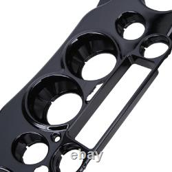 Vivid Black Batwing Inner Fairing For 96-13 Harley Touring Electra Street Glide