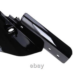 Vivid Black Batwing Inner Fairing For 96-13 Harley Touring Electra Street Glide