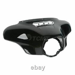Vivid Black Batwing Outer Fairing For Harley Touring Glide Unltra Limited 14-20