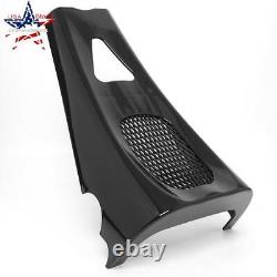 Vivid Black Chin Spoiler For Harley M8 Touring Road Glide King Ultra Limited 17+