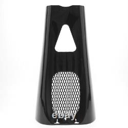 Vivid Black Chin Spoiler For Harley M8 Touring Road Glide King Ultra Limited 17+