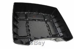 Vivid Black Chopped Base ONLY Harley HD Tour Pak Trunk Pack Touring