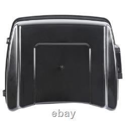 Vivid Black Chopped Trunk Latch Fit For Harley Touring Street Road Glide 14-25