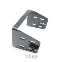 Vivid Black Double DIN Inner Batwing Fairing for Harley Touring 1998 2013