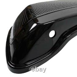 Vivid Black Dual 6x9 Saddlebag Speaker Lid For 2014-Up Harley Touring Road King