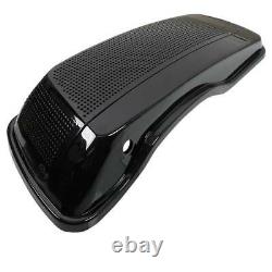 Vivid Black Dual 6x9 Saddlebag Speaker Lid For 2014-Up Harley Touring Road King