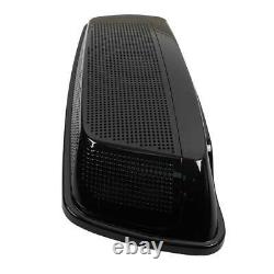 Vivid Black Dual 6x9 Saddlebag Speaker Lid For 2014-Up Harley Touring Road King