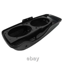 Vivid Black Dual 6x9 Saddlebag Speaker Lid For 2014-Up Harley Touring Road King