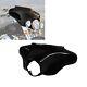 Vivid Black Front Batwing Upper Outer Fairing Fit For Harley Fl Touring 1996-13